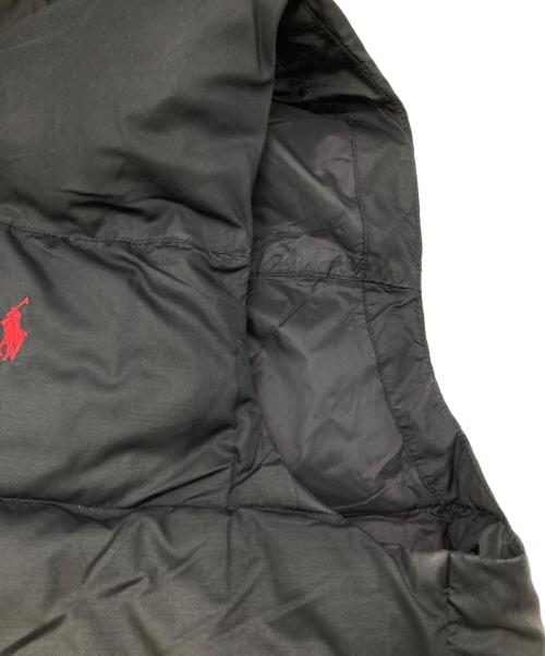 POLO RALPH LAUREN（ポロ・ラルフローレン）POLO RALPH LAUREN (ポロ・ラルフローレン) ダウンベスト ブラック サイズ:Lの古着・服飾アイテム
