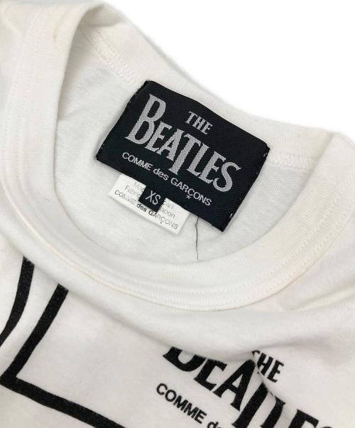 COMME des GARCONS（コムデギャルソン）COMME des GARCONS (コムデギャルソン) THE BEATLES (ビートルズ) Beatles T-shirt ホワイト サイズ:XSの古着・服飾アイテム