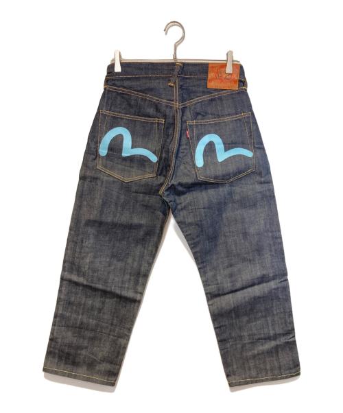 EVISU（エヴィス）EVISU (エヴィス) カモメプリントデニムパンツ インディゴ サイズ:30の古着・服飾アイテム
