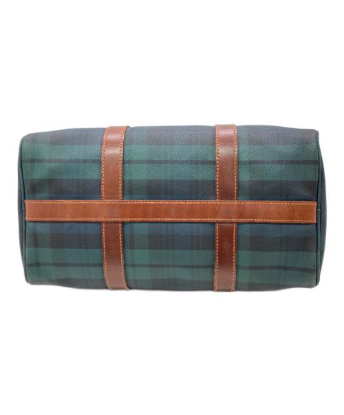 POLO RALPH LAUREN（ポロ・ラルフローレン）POLO RALPH LAUREN (ポロ・ラルフローレン) ミニボストンバッグ ネイビー×グリーン サイズ:下記参照　の古着・服飾アイテム