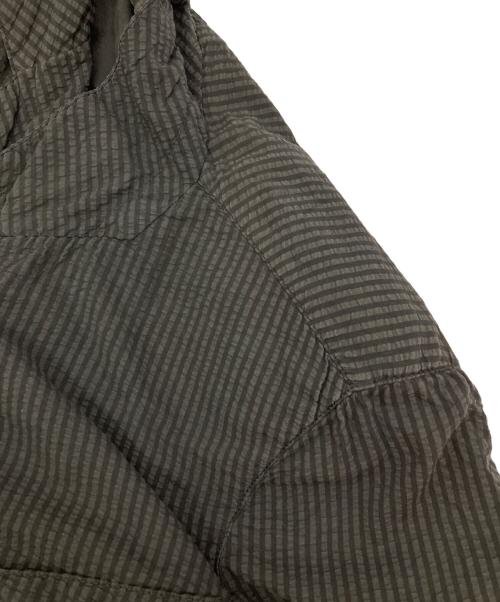 GIORGIO ARMANI（ジョルジョアルマーニ）GIORGIO ARMANI (ジョルジョアルマーニ) シアサッカーストライプジャケット グレー サイズ:44の古着・服飾アイテム