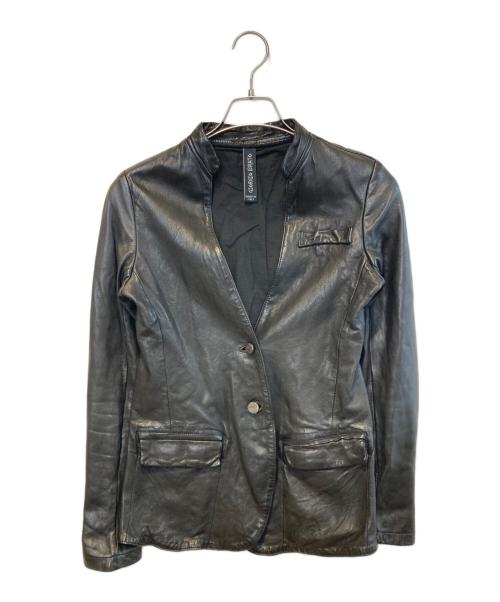 GIORGIO BRATO（ジョルジョブラッド）GIORGIO BRATO (ジョルジョブラッド) シープレザージャケット ブラック サイズ:40の古着・服飾アイテム