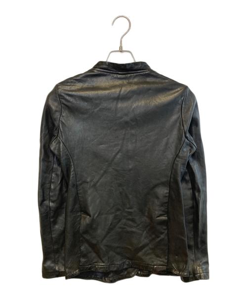 GIORGIO BRATO（ジョルジョブラッド）GIORGIO BRATO (ジョルジョブラッド) シープレザージャケット ブラック サイズ:40の古着・服飾アイテム