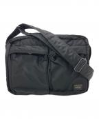 PORTERポーター）の古着「TANKER  SHOULDER BAG」｜ブラック