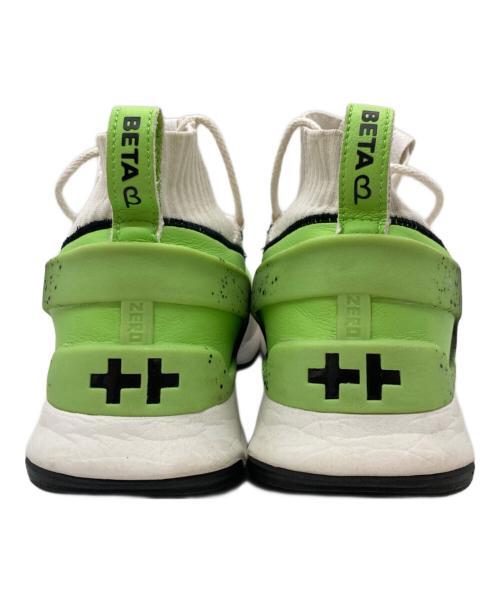 EQUALIZER（イコライザ）EQUALIZER (イコライザ) ハイカットスニーカー グリーン×ホワイト サイズ:27cmの古着・服飾アイテム