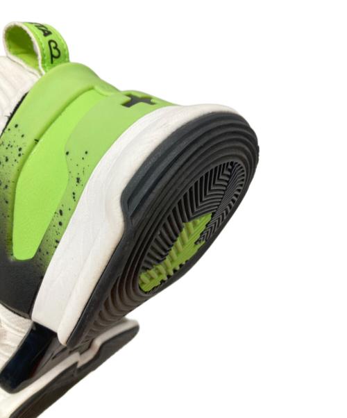 EQUALIZER（イコライザ）EQUALIZER (イコライザ) ハイカットスニーカー グリーン×ホワイト サイズ:27cmの古着・服飾アイテム