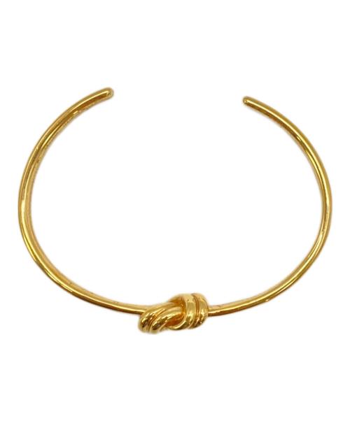 CELINE（セリーヌ）CELINE (セリーヌ) Knot Double Bracelet ゴールドの古着・服飾アイテム