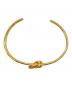 CELINE (セリーヌ) Knot Double Bracelet ゴールド：27000円