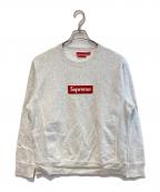 SUPREMEシュプリーム）の古着「Box Logo Crewneck」｜グレー