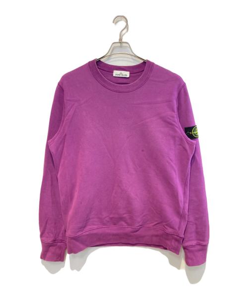 STONE ISLAND（ストーンアイランド）STONE ISLAND (ストーンアイランド) クルーネックスウェット パープル サイズ:Lの古着・服飾アイテム