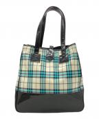 BURBERRY BLACK LABELバーバリーブラックレーベル）の古着「ハンドバッグ」｜マルチカラー