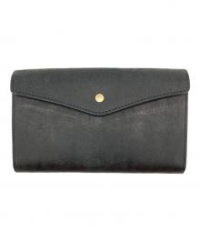 STUDIUM（ストゥディウム）の古着「レザーウォレット」｜ブラック