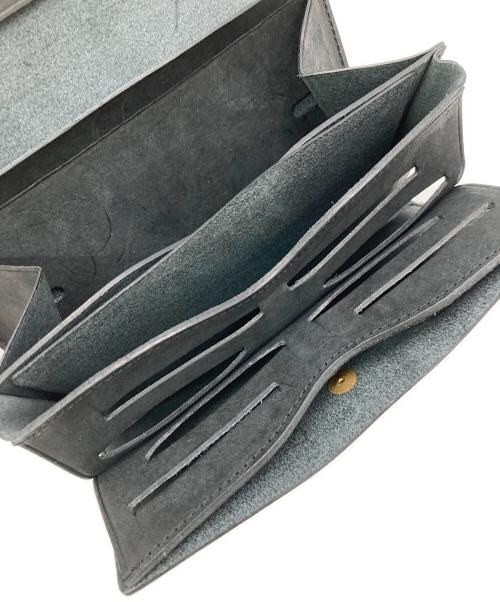 STUDIUM（ストゥディウム）STUDIUM (ストゥディウム) レザーウォレット ブラックの古着・服飾アイテム