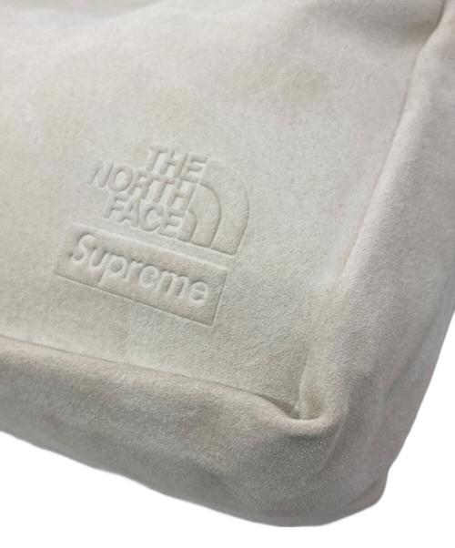 SUPREME（シュプリーム）SUPREME (シュプリーム) THE NORTH FACE (ザ ノース フェイス) Suede Shoulder Bag アイボリーの古着・服飾アイテム