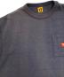 中古・古着 HUMAN MADE (ヒューマンメイド) POCKET T-SHIRT ネイビー サイズ:L：10000円
