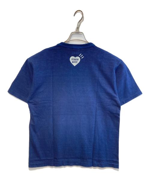 HUMAN MADE（ヒューマンメイド）HUMAN MADE (ヒューマンメイド) INDIGO T-SHIRT ネイビー サイズ:Lの古着・服飾アイテム