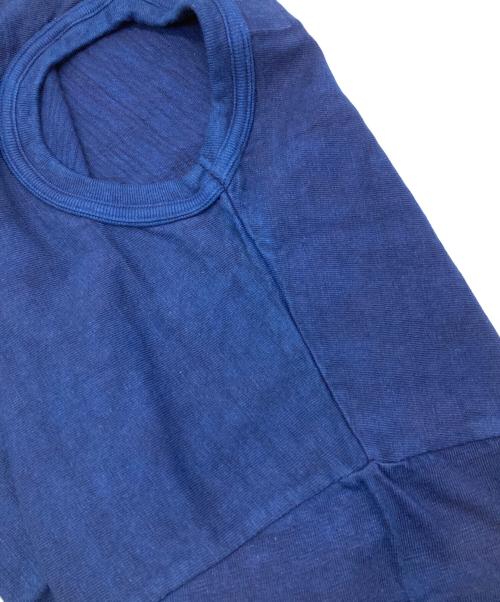 HUMAN MADE（ヒューマンメイド）HUMAN MADE (ヒューマンメイド) INDIGO T-SHIRT ネイビー サイズ:Lの古着・服飾アイテム