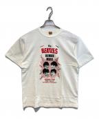 HUMAN MADEヒューマンメイド）の古着「GRAPHIC T-SHIRT BEATLES」｜ホワイト