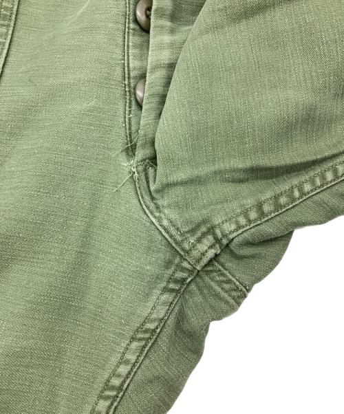 US ARMY（ユーエスアーミー）US ARMY (ユーエスアーミー) 古着］コットンサテンベイカーパンツ カーキ サイズ:36×32の古着・服飾アイテム
