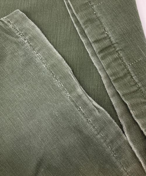 US ARMY（ユーエスアーミー）US ARMY (ユーエスアーミー) 古着］コットンサテンベイカーパンツ カーキ サイズ:36×32の古着・服飾アイテム