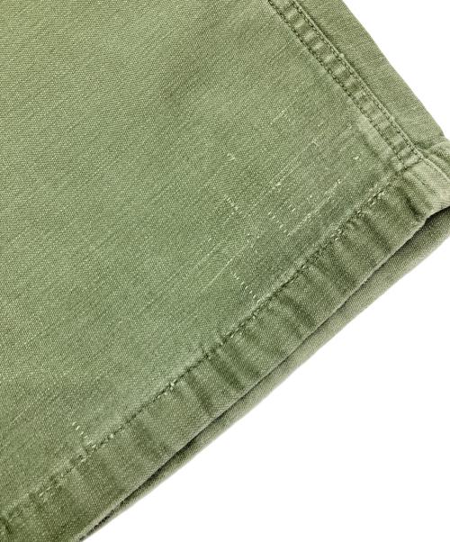 US ARMY（ユーエスアーミー）US ARMY (ユーエスアーミー) 古着］コットンサテンベイカーパンツ カーキ サイズ:36×32の古着・服飾アイテム
