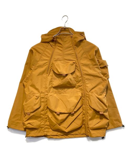 MORATA TOLKIEN（モラタ トールキン）MORATA TOLKIEN (モラタ トールキン) デュアルジップナイロンマウンテンパーカー ブラウン サイズ:Mの古着・服飾アイテム