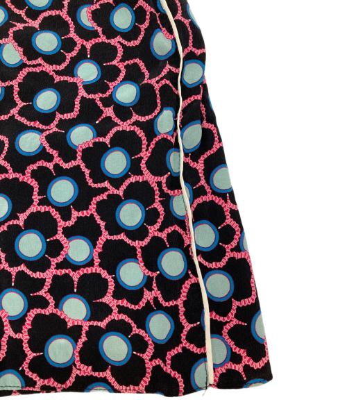 MARNI（マルニ）MARNI (マルニ) 総柄ポケットブラウス ブラック サイズ:40の古着・服飾アイテム