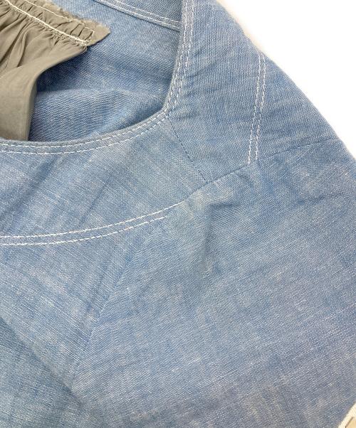 sacai（サカイ）sacai (サカイ) スタッズシャンブレーワンピース インディゴ サイズ:2の古着・服飾アイテム