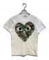 PLAY COMME des GARCONS（プレイ コムデギャルソン）の古着「プリントカットソー」｜ホワイト
