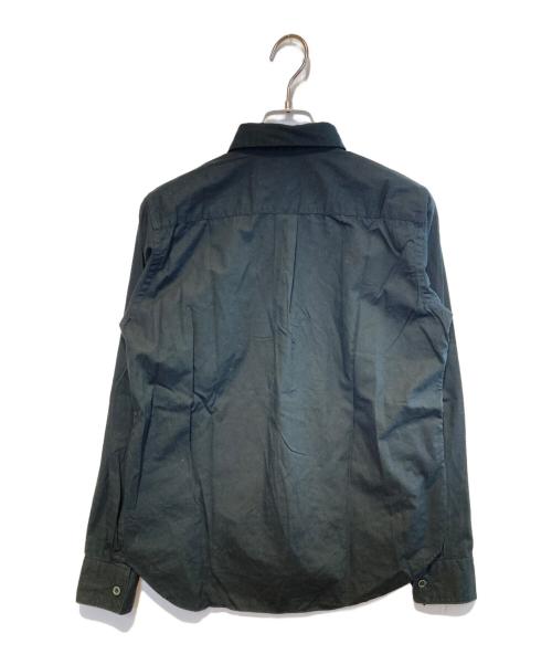 BLACK COMME des GARCONS（ブラックコムデギャルソン）BLACK COMME des GARCONS (コムデギャルソン) ドットドレスシャツ ブラック サイズ:XSの古着・服飾アイテム
