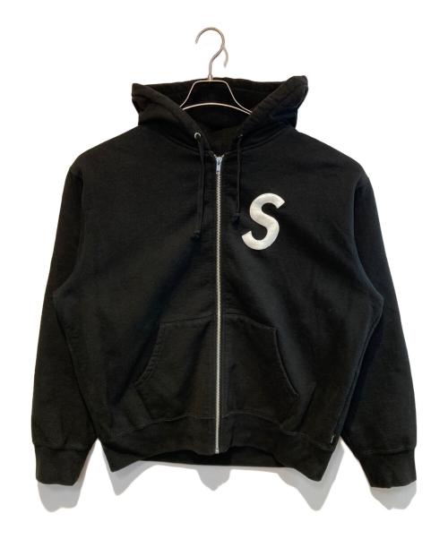 SUPREME（シュプリーム）SUPREME (シュプリーム) S Logo Zip Up Hooded Sweatshirt ブラック サイズ:Mの古着・服飾アイテム