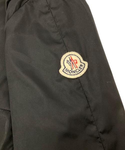 MONCLER 365（モンクレール 365）MONCLER 365 (モンクレール 365) COMME des GARCONS (コムデギャルソン) 丸襟ナイロンショートジャケット ブラックの古着・服飾アイテム