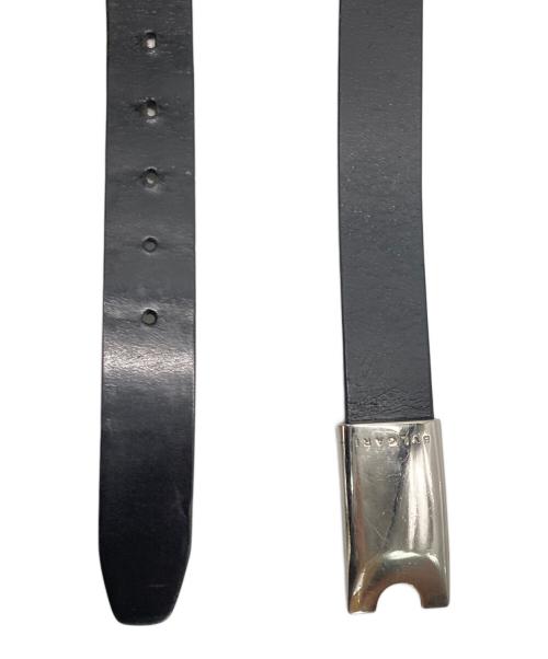 BVLGARI（ブルガリ）BVLGARI (ブルガリ) レザーベルト ブラックの古着・服飾アイテム