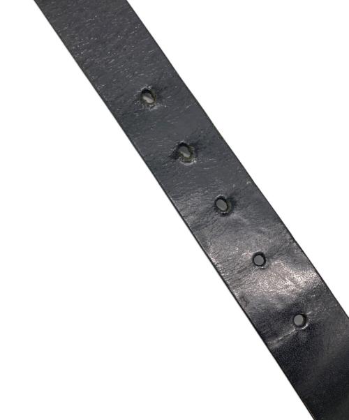 BVLGARI（ブルガリ）BVLGARI (ブルガリ) レザーベルト ブラックの古着・服飾アイテム