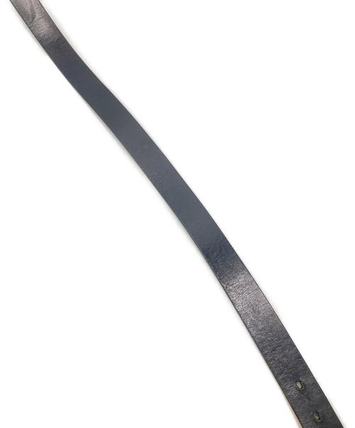 BVLGARI（ブルガリ）BVLGARI (ブルガリ) レザーベルト ブラックの古着・服飾アイテム