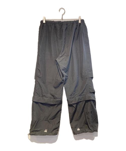 WILD THINGS（ワイルドシングス）WILD THINGS (ワイルドシングス) CONVERTIBLE OVER PANTS ブラック サイズ:Lの古着・服飾アイテム