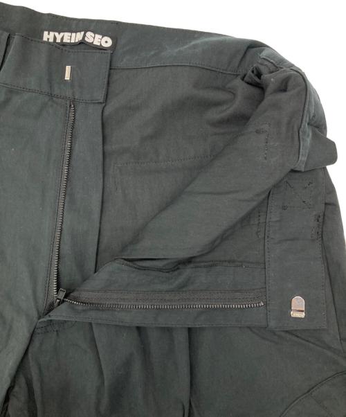 HYEIN SEO（ヘインソ）HYEIN SEO (ヘインソ) Military Cargo Pants ブラック サイズ:3の古着・服飾アイテム