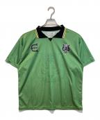 EVISEN SKATEBOARDSエビセン スケートボード）の古着「KAMIITA FCシャツ」｜グリーン