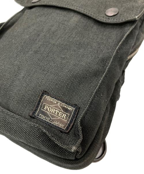 PORTER（ポーター）PORTER (ポーター) SMOKYショルダーバッグ ブラックの古着・服飾アイテム