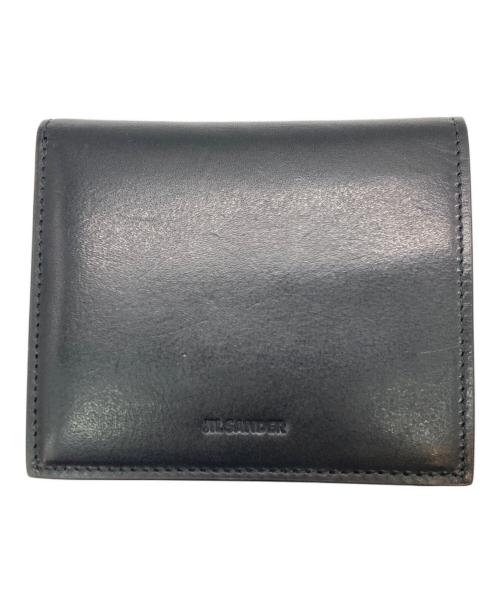 JIL SANDER（ジルサンダー）JIL SANDER (ジルサンダー) FLAP WALLET ブラックの古着・服飾アイテム