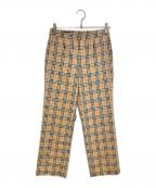 BURBERRY GOLFバーバリーゴルフ）の古着「ノヴァチェックパンツ」｜ベージュ