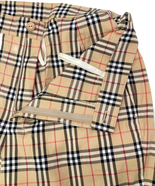 BURBERRY GOLF（バーバリーゴルフ）BURBERRY GOLF (バーバリーゴルフ) ノヴァチェックパンツ ベージュ サイズ:11の古着・服飾アイテム