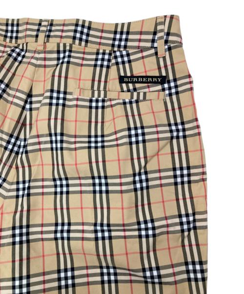 BURBERRY GOLF（バーバリーゴルフ）BURBERRY GOLF (バーバリーゴルフ) ノヴァチェックパンツ ベージュ サイズ:11の古着・服飾アイテム