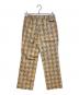 BURBERRY GOLF (バーバリーゴルフ) ノヴァチェックパンツ ベージュ サイズ:11：8000円