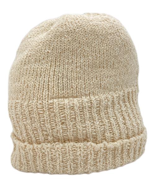 HUMAN MADE（ヒューマンメイド）HUMAN MADE (ヒューマンメイド) Paper beanie ホワイトの古着・服飾アイテム