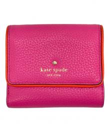 Kate Spade（ケイトスペード）の古着「3つ折り財布」｜ピンク