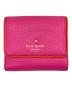Kate Spade（ケイトスペード）の古着「3つ折り財布」｜ピンク