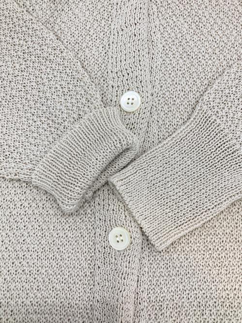 FRAMeWORK（フレームワーク）FRAMeWORK (フレームワーク) カノコ2WAY Back開きカーディガン グレー サイズ:下記参照　の古着・服飾アイテム