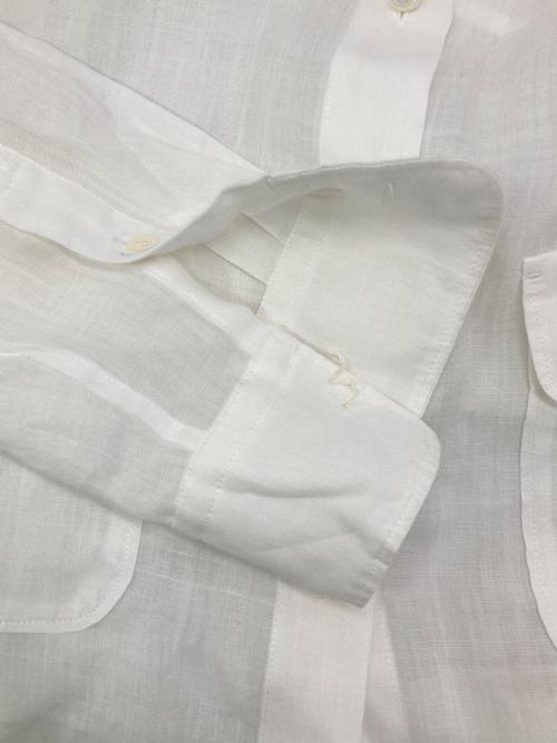 DRESSTERIOR（ドレステリア）DRESSTERIOR (ドレステリア) ガーメントダイ ラミーシャツ ホワイト サイズ:34の古着・服飾アイテム