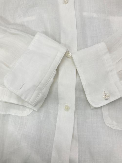 DRESSTERIOR（ドレステリア）DRESSTERIOR (ドレステリア) ガーメントダイ ラミーシャツ ホワイト サイズ:34の古着・服飾アイテム